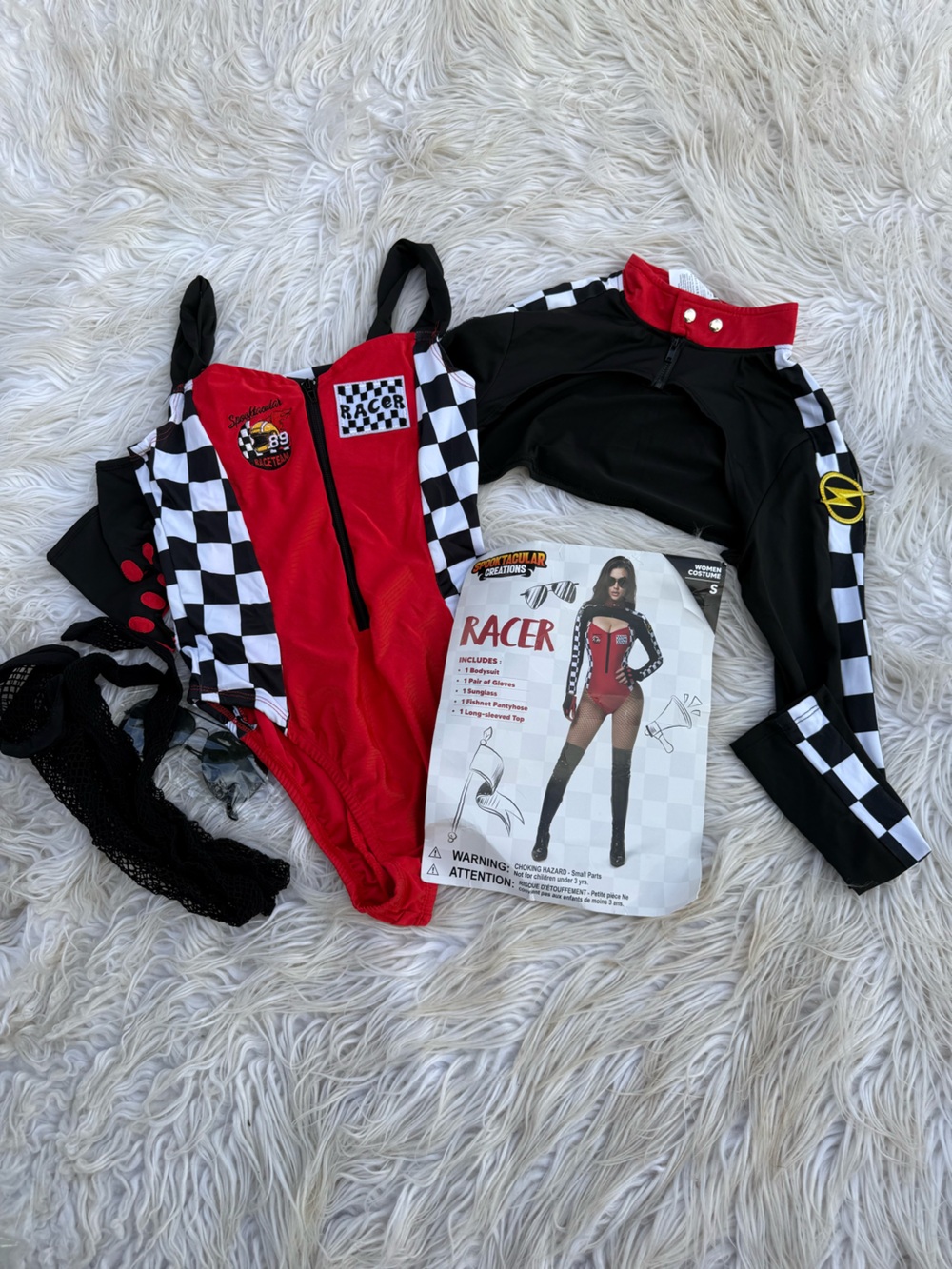 Women’s sexy racer costume (D8)